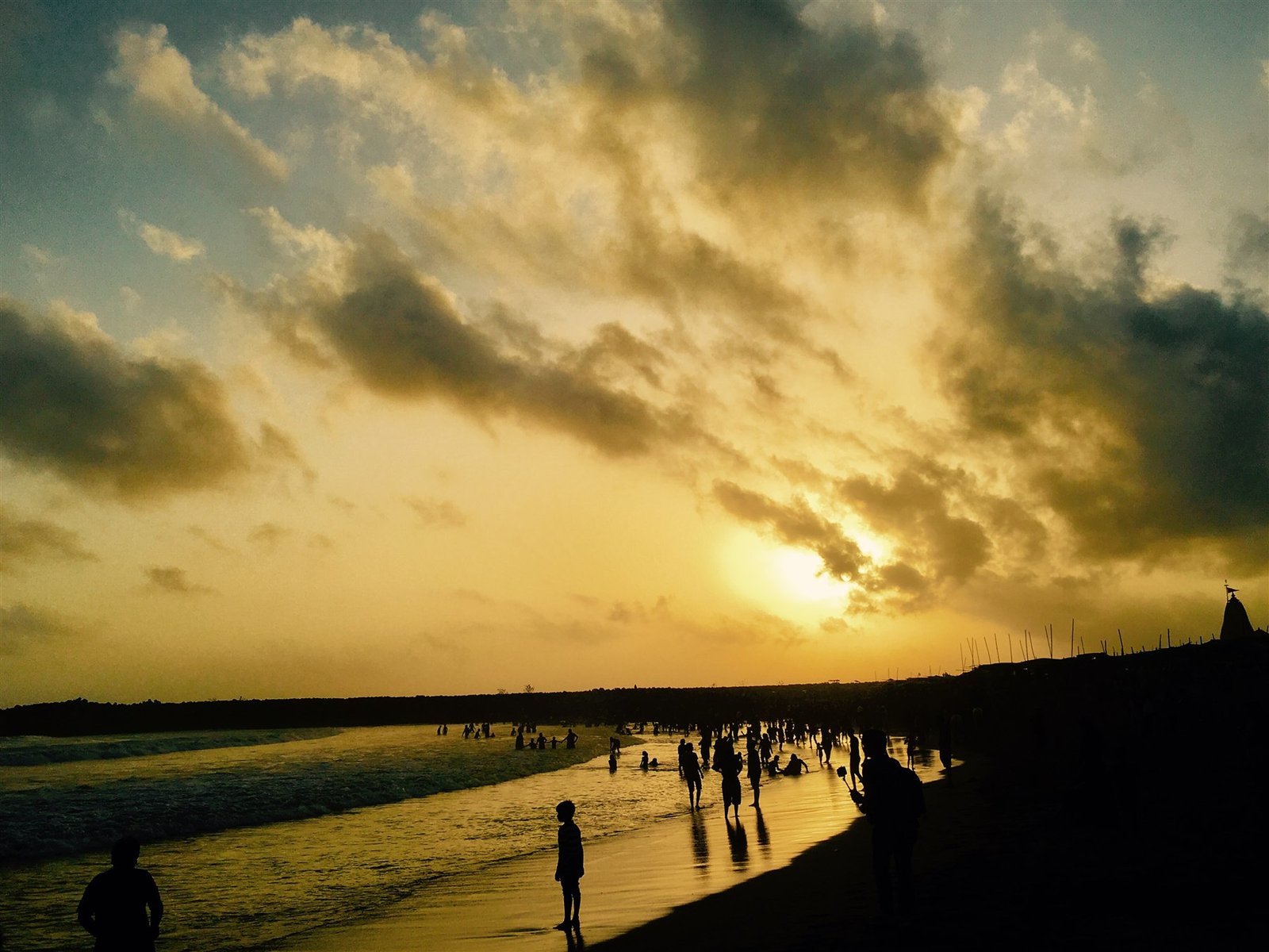Evening shore