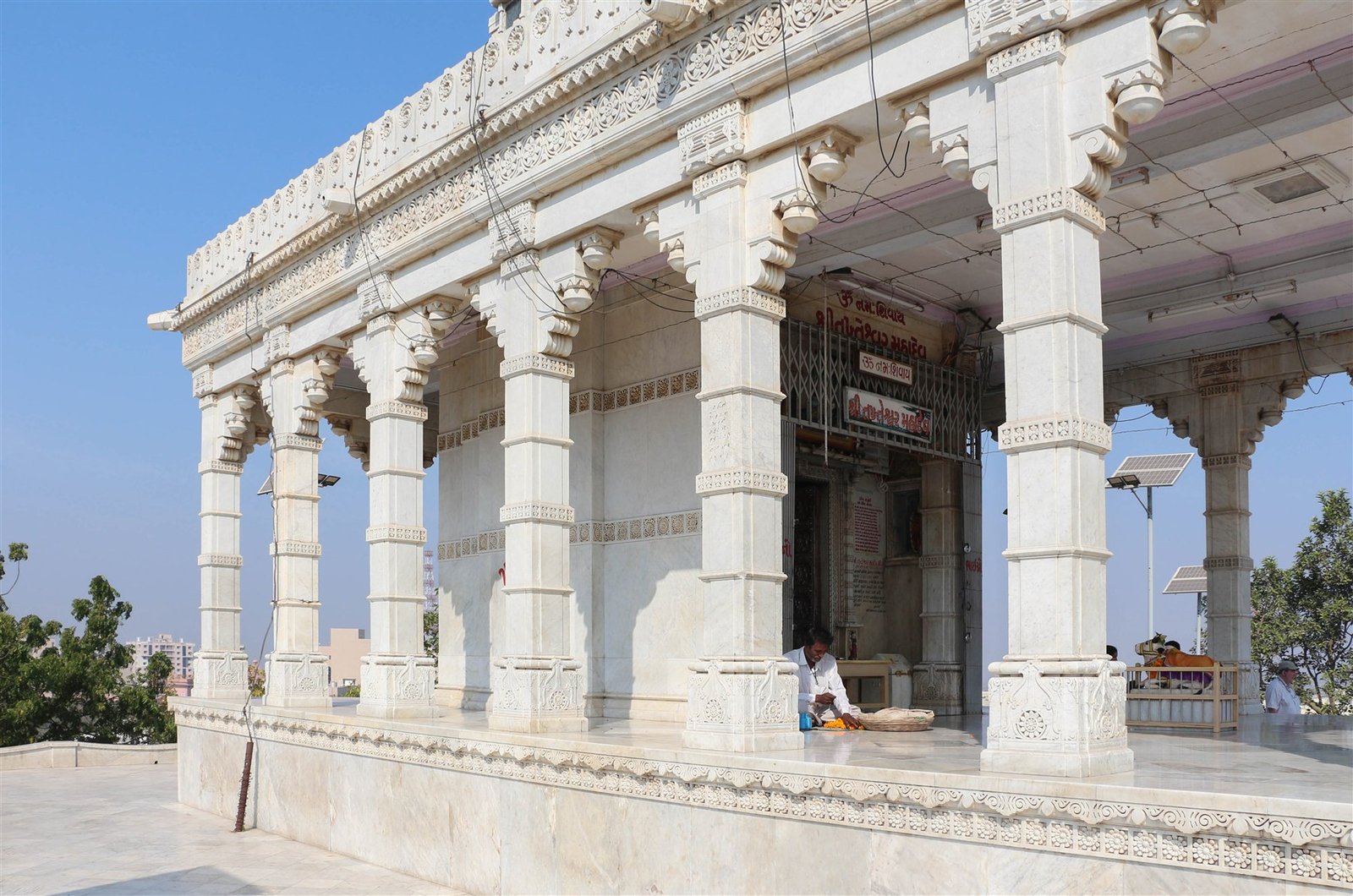 Marble shrine
