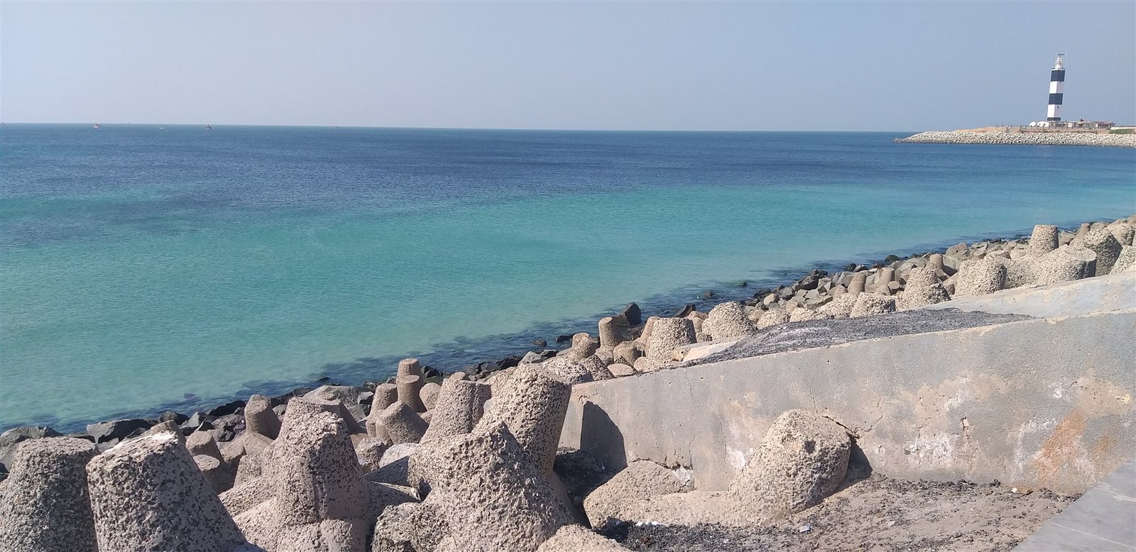 Town and sea