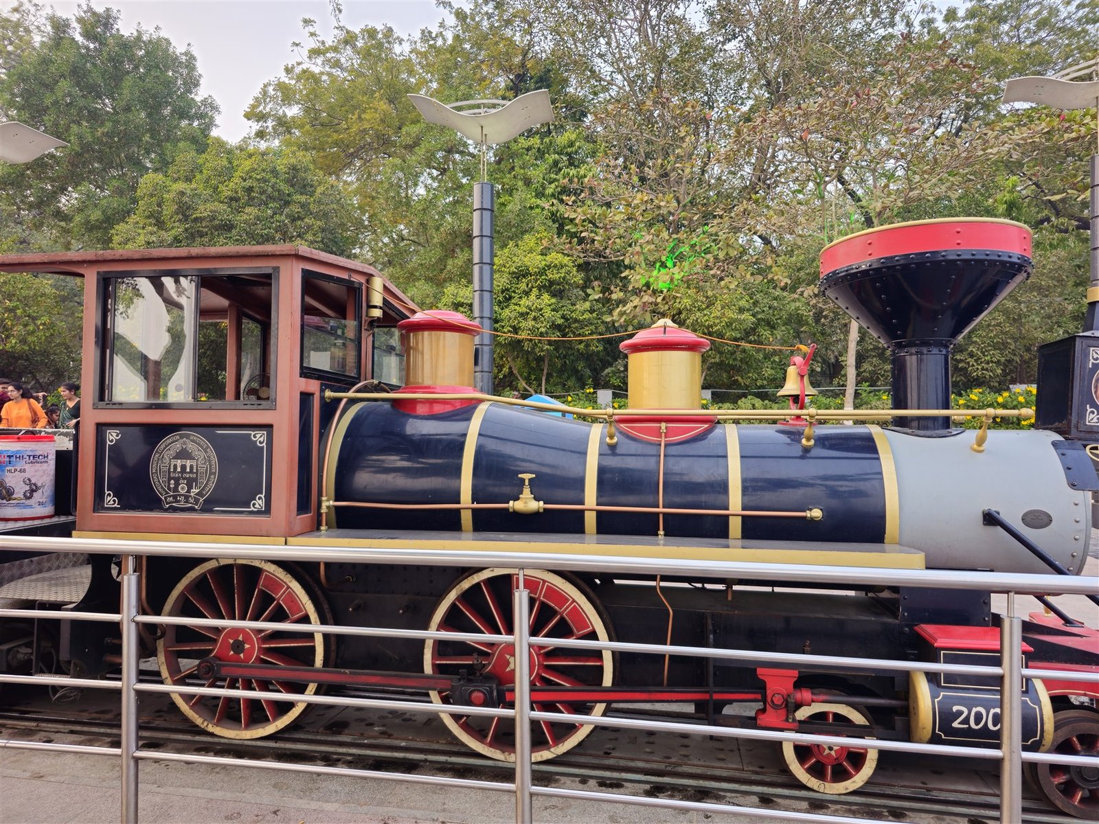 The toy train