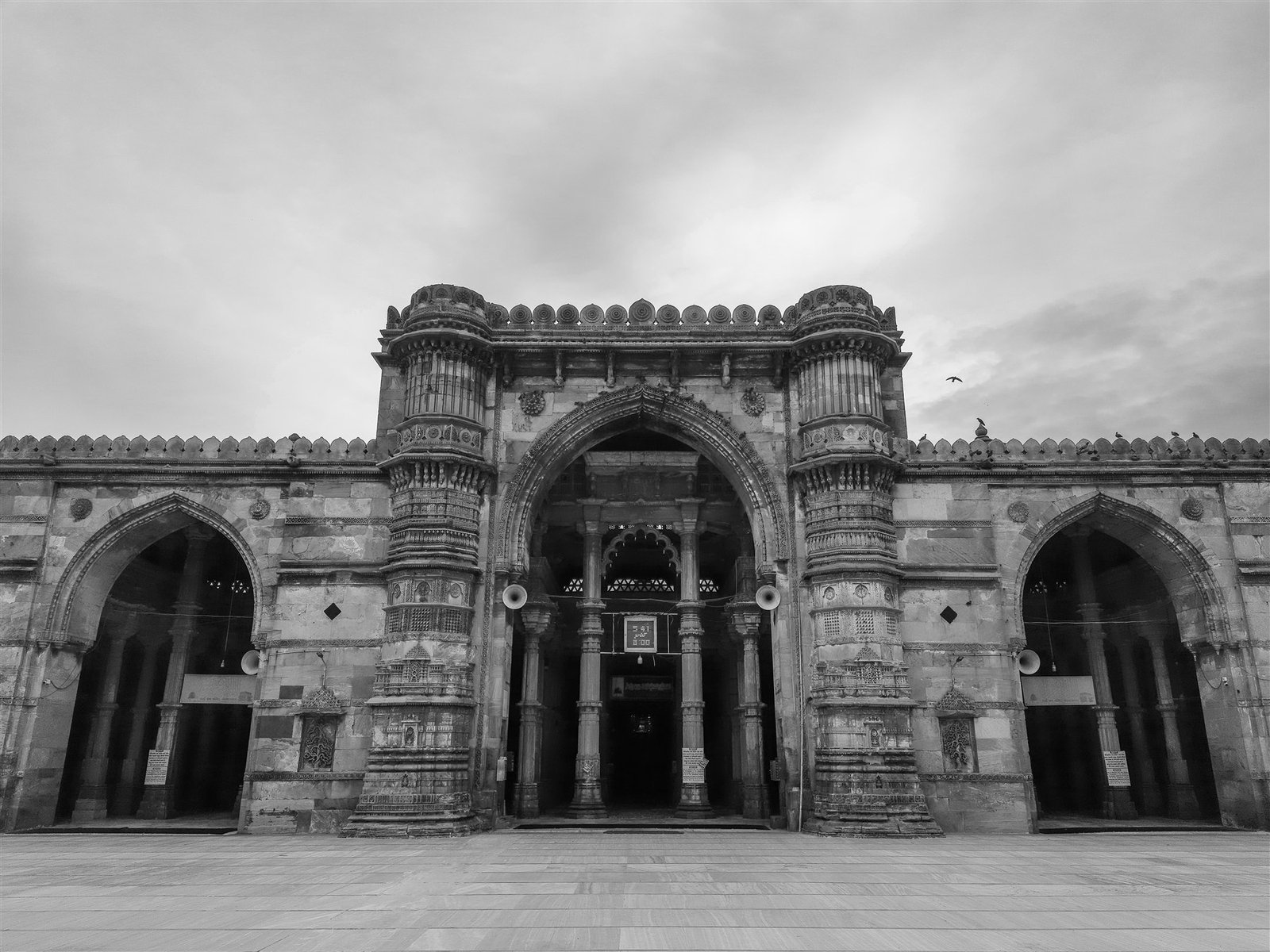 Carved arches