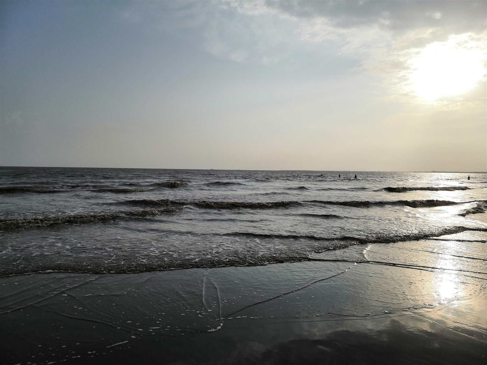 The shore